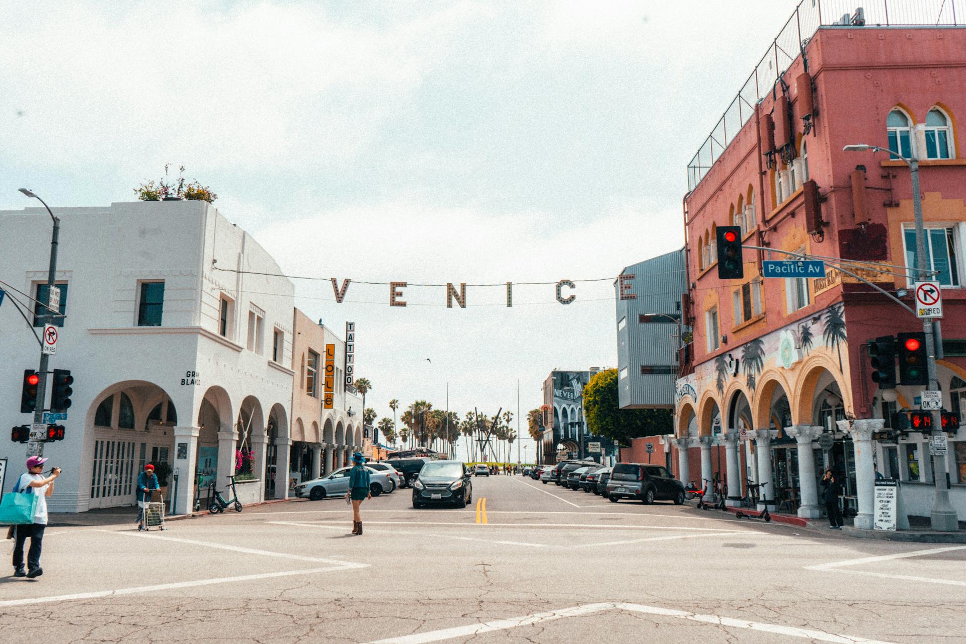 Venice Street Sign