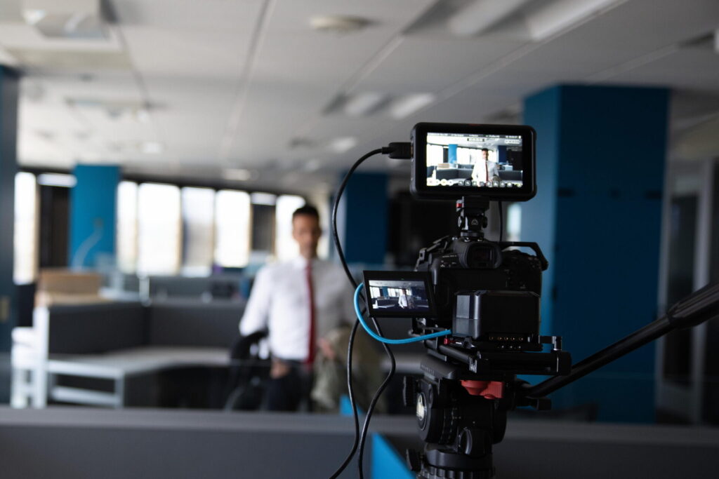 Behind the scenes of a Pacific Beach video production shoot with the New Evolution Video crew.